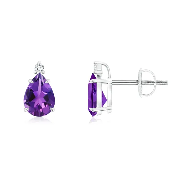 Purple_Amethyst_925_Sterling_Silver_Claw_Set_Stud_Earring