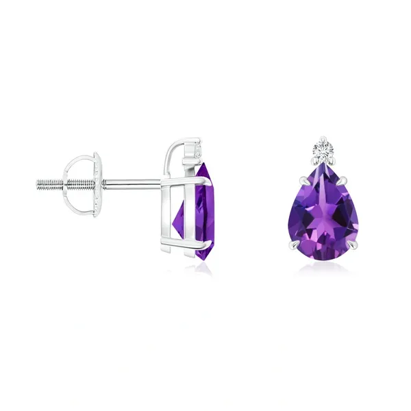Purple_Amethyst_925_Sterling_Silver_Claw_Set_Stud_Earring