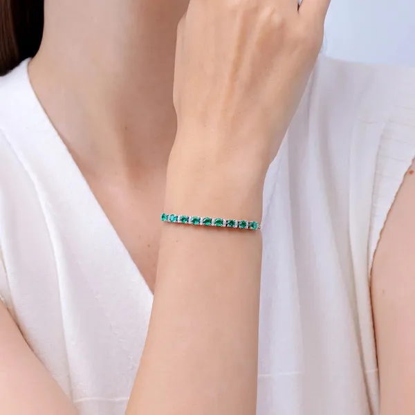 Green_Emerald_925_Sterling_Pure_Silver_Bolo_Bracelet