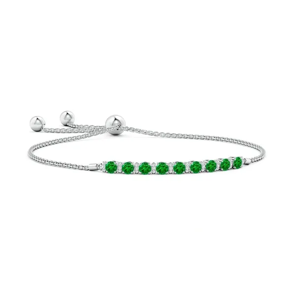 Green_Emerald_925_Sterling_Pure_Silver_Bolo_Bracelet