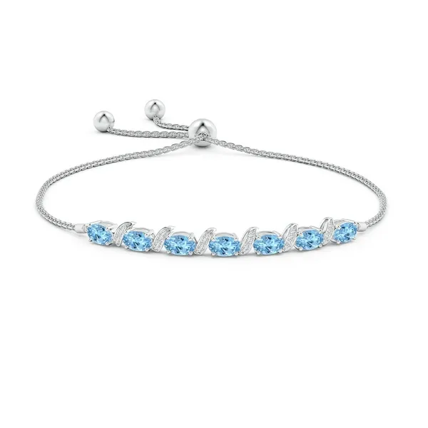 Blue_Aquamarine_925_Sterling_Pure_Silver_Bolo_Bracelet