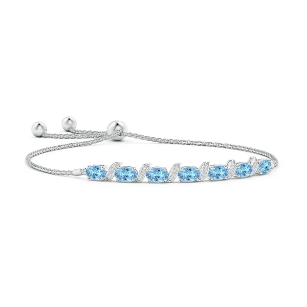 Blue_Aquamarine_925_Sterling_Pure_Silver_Bolo_Bracelet