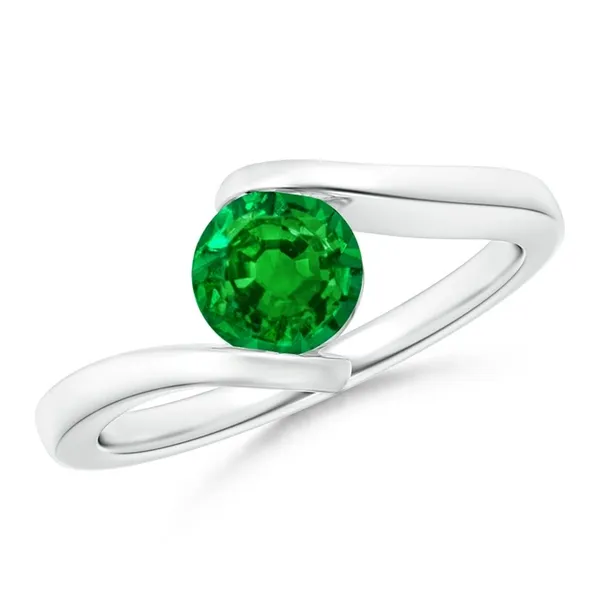 Green_Emerald_925_Sterling_Silver_Bar-Set_Bypass_Ring