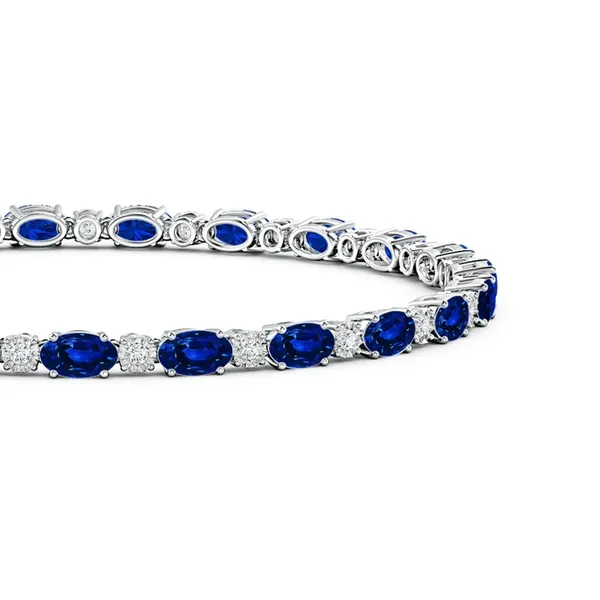 Blue_Sapphire_925_Sterling_Pure_Silver_Tennis_Bracelet
