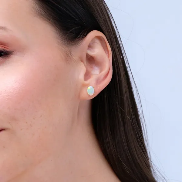 Multicolor_Ethiopian_Opal_925_Sterling_Silver_Prong_Set_Stud_Earring