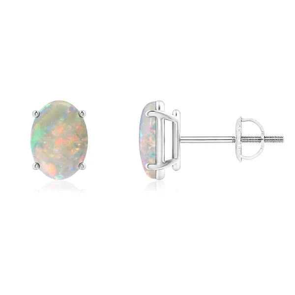Multicolor_Ethiopian_Opal_925_Sterling_Silver_Prong_Set_Stud_Earring