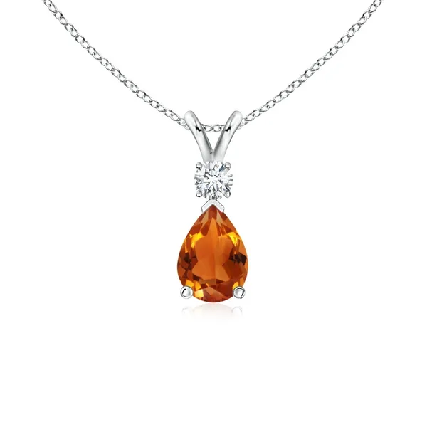 Yellow_Citrine_925_Pure_Sterling_Silver_Pear_Teardrop_Pendant
