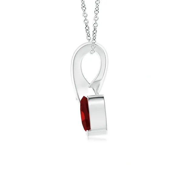Red_Garnet_925_Pure_Sterling_Silver_Heart_Ribbon_Pendant