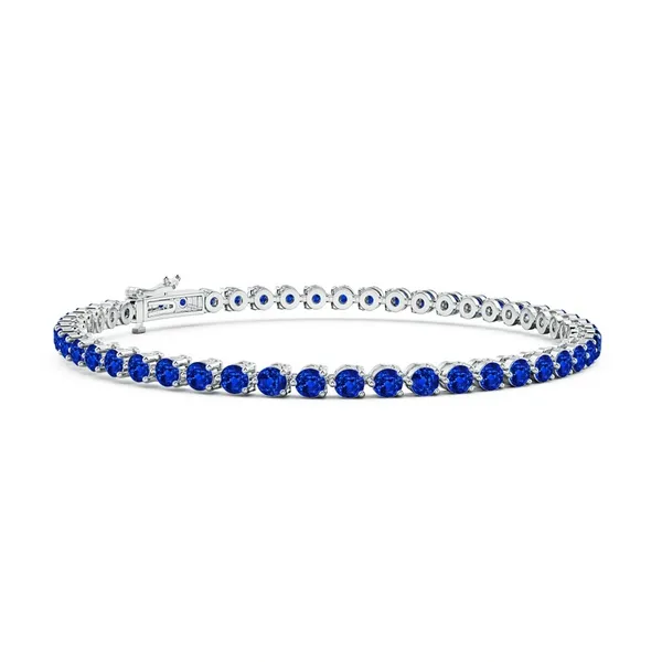 Blue_Sapphire_925_Sterling_Pure_Silver_Tennis_Bracelet