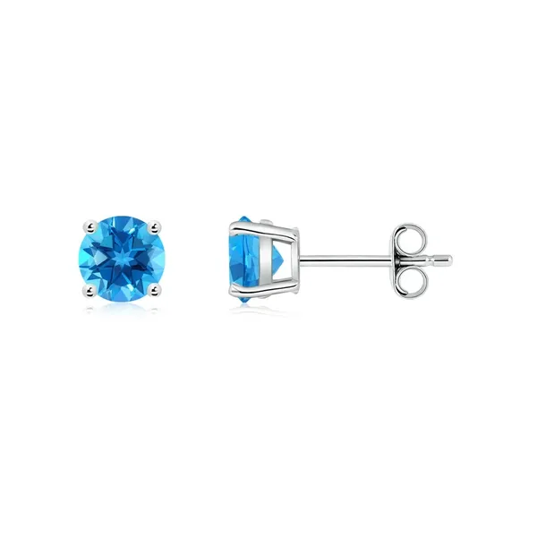Blue_Topaz_925_Sterling_Silver_Basket_Set_Stud_Earring
