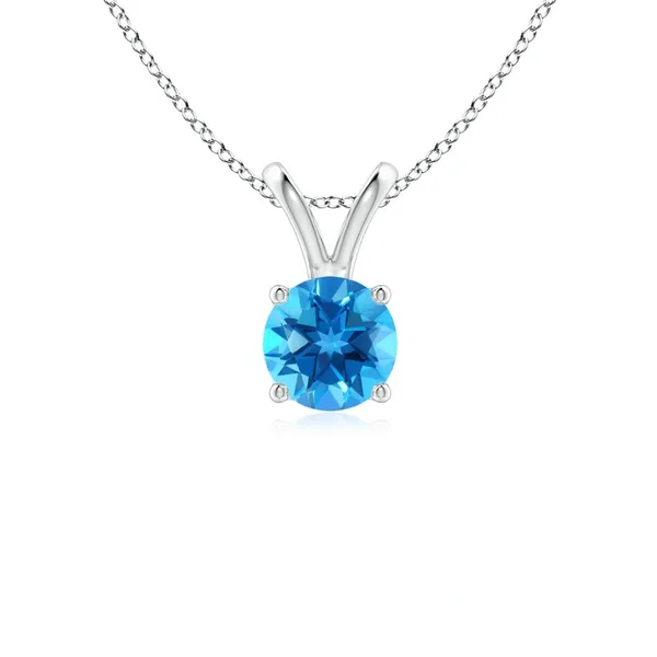 Blue_Topaz_925_Pure_Sterling_Silver_Round_V-Bale_Pendant