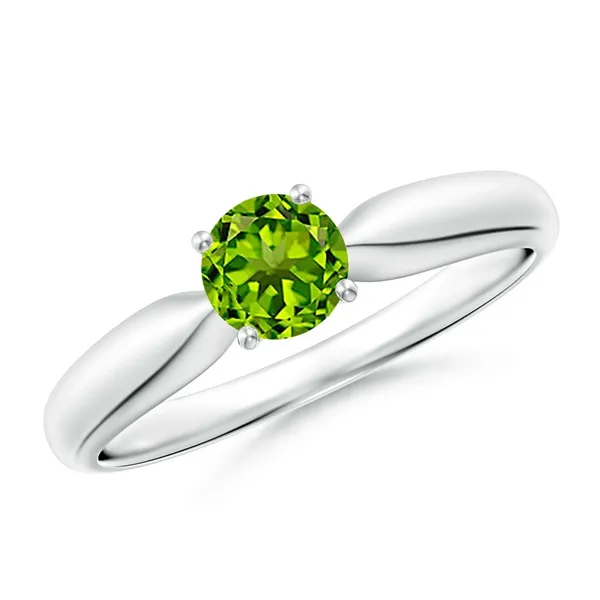 Green_Peridot_925_Sterling_Silver_Tapered_Shank_Ring