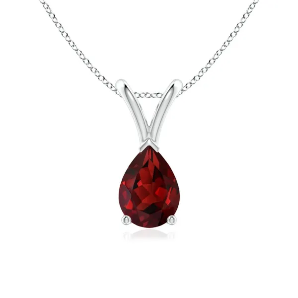 Red_Garnet_925_Pure_Sterling_Silver_Pear_V-Bale_Pendant