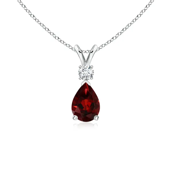 Red_Garnet_925_Pure_Sterling_Silver_Pear_Teardrop_Pendant