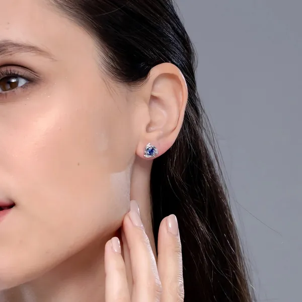 Blue_Sapphire_925_Sterling_Silver_Trillion_Wrap_Set_Stud_Earring