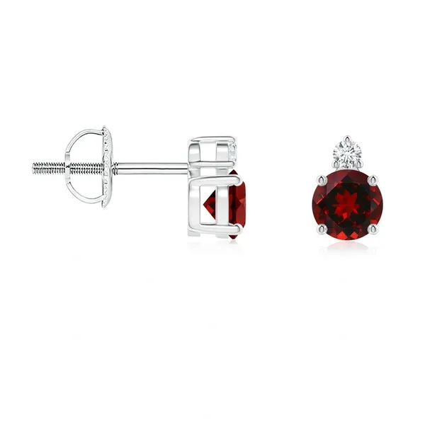 Red_Garnet_925_Sterling_Silver_Basket_Set_Stud_Earring