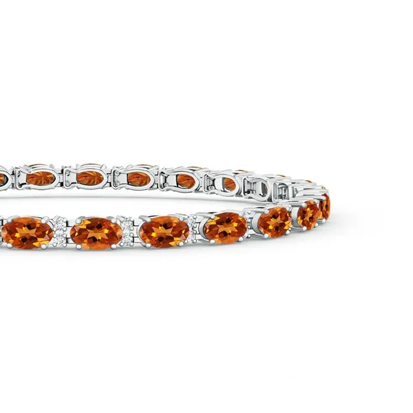 Yellow_Citrine_925_Sterling_Pure_Silver_Tennis_Bracelet