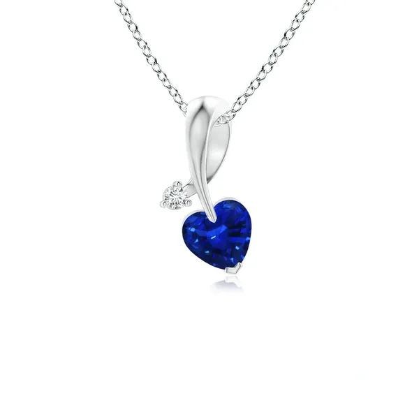 Blue_Sapphire_925_Pure_Sterling_Silver_Heart_Ribbon_Pendant