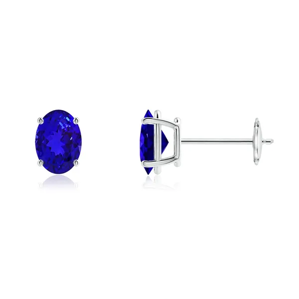 Blue_Tanzanite_925_Sterling_Silver_Prong_Set_Stud_Earring