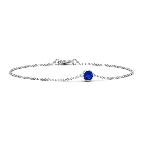 Blue_Sapphire_925_Sterling_Pure_Silver_Chain_Bracelet