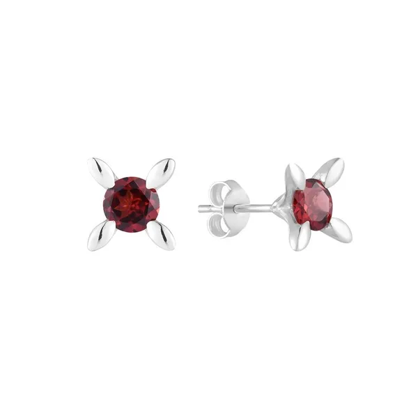 Red_Garnet_925_Sterling_Silver_Prong_Set_Stud_Earring