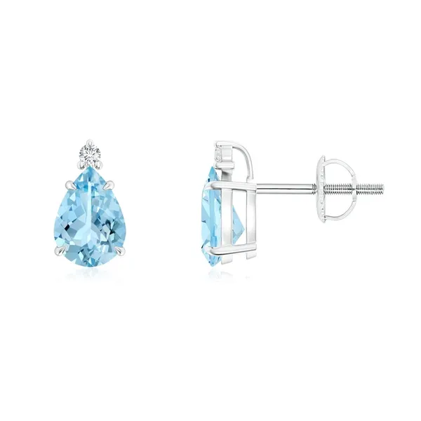 Blue_Aquamarine_925_Sterling_Silver_Claw_Set_Stud_Earring