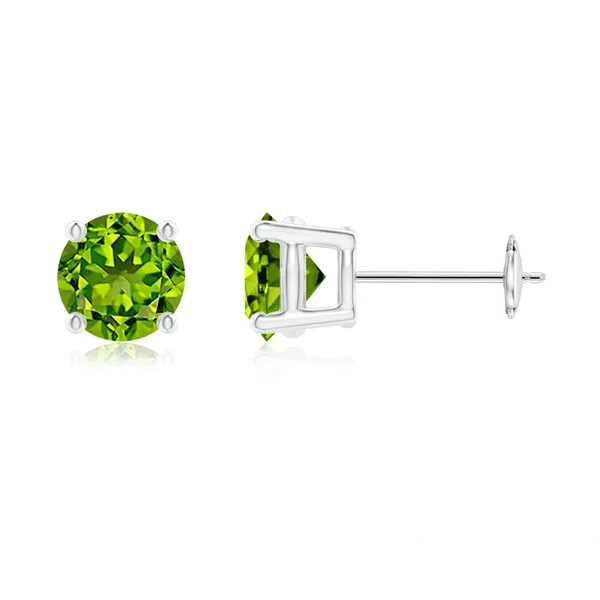 Green_Peridot_925_Sterling_Silver_Prong_Set_Stud_Earring