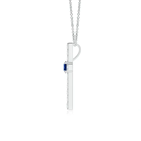 Blue_Sapphire_925_Pure_Sterling_Silver_Round_Cross_Pendant