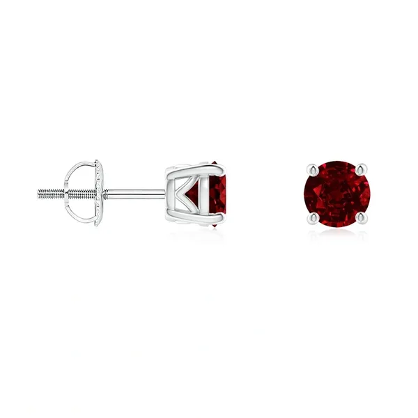 Red_Ruby_925_Sterling_Silver_Prong_Set_Stud_Earring