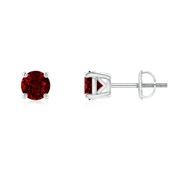 Red_Ruby_925_Sterling_Silver_Prong_Set_Stud_Earring