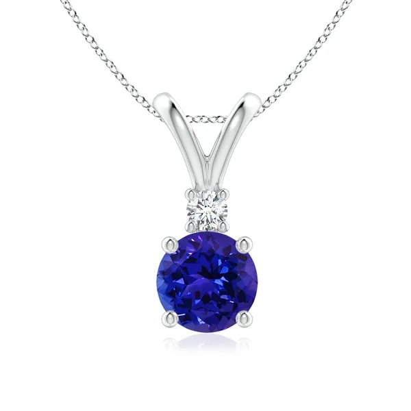 Blue_Tanzanite_925_Pure_Sterling_Silver_Round_V-Bale_Pendant