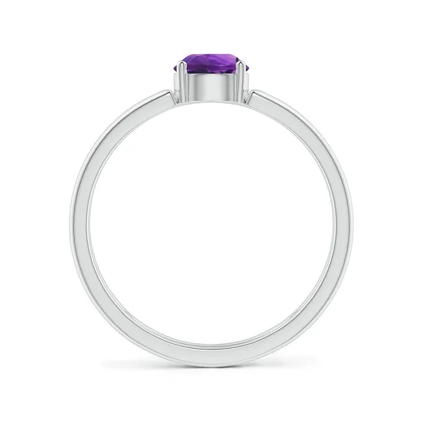 Purple_Amethyst_925_Sterling_Silver_Split_Shank_Ring
