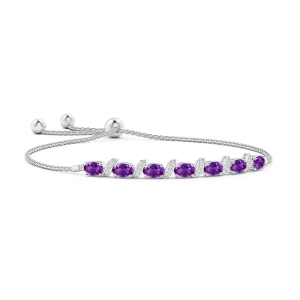 Purple_Amethyst_925_Sterling_Pure_Silver_Bolo_Bracelet