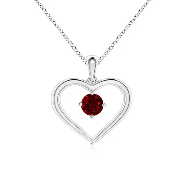 Red_Ruby_925_Pure_Sterling_Silver_Round_Open_Heart_Pendant
