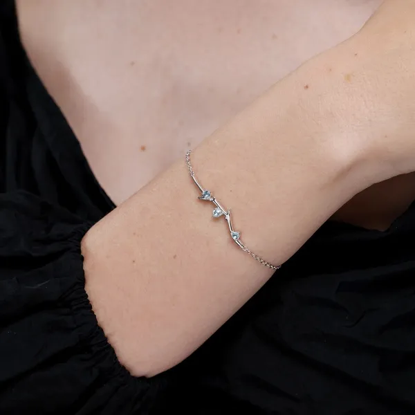 Blue_Aquamarine_925_Sterling_Pure_Silver_Tree_Branch_Bracelet