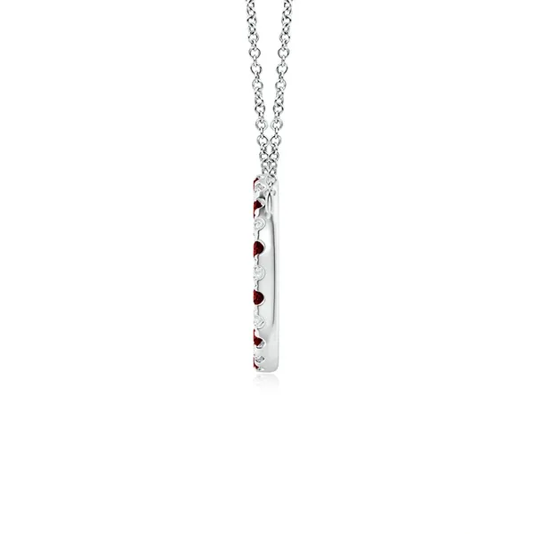 Red_Ruby_925_Pure_Silver_Open_Circle_Eternity_Necklace