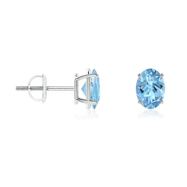 Blue_Aquamarine_925_Sterling_Silver_Prong_Set_Stud_Earring