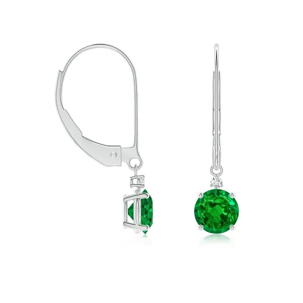 Green_Emerald_925_Sterling_Silver_Cluster_Set_Dangle_Earring