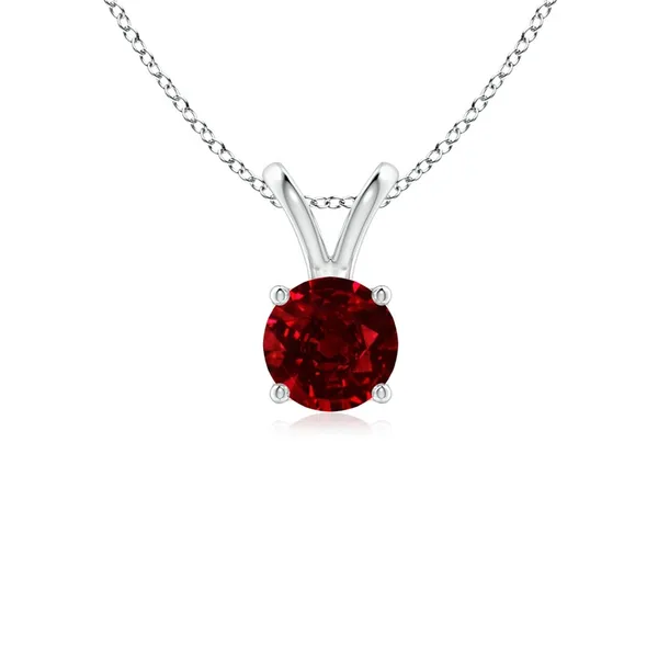 Red_Ruby_925_Pure_Sterling_Silver_Round_V-Bale_Pendant