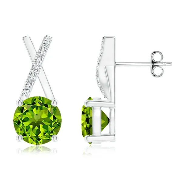 Green_Peridot_925_Sterling_Silver_Prong_Set_Stud_Earring