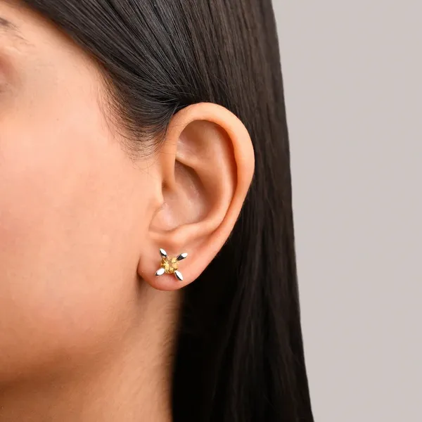 Yellow_Citrine_925_Sterling_Silver_Prong_Set_Stud_Earring