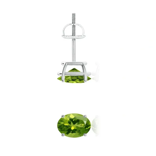 Green_Peridot_925_Sterling_Silver_Prong_Set_Stud_Earring