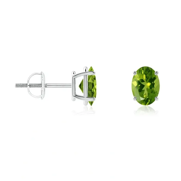 Green_Peridot_925_Sterling_Silver_Prong_Set_Stud_Earring
