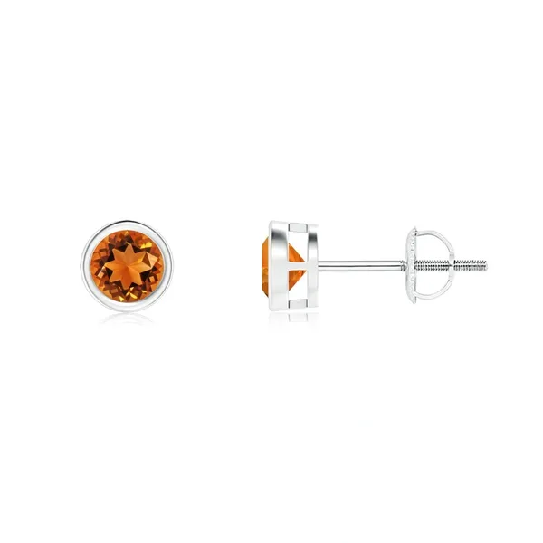 Yellow_Citrine_925_Sterling_Silver_Prong_Set_Stud_Earring