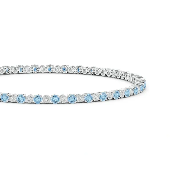 Blue_Aquamarine_925_Sterling_Pure_Silver_Tennis_Bracelet