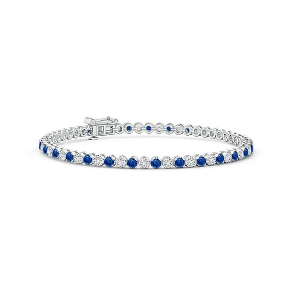 Blue_Sapphire_925_Sterling_Pure_Silver_Tennis_Bracelet