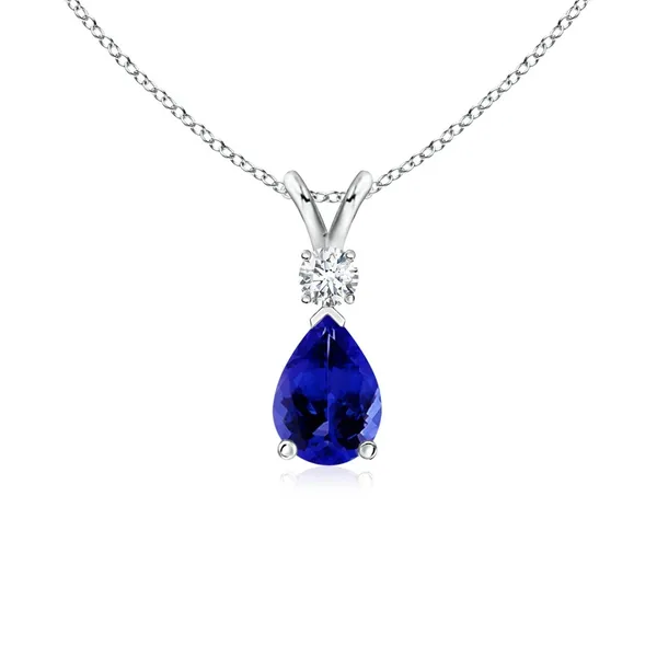 Blue_Tanzanite_925_Pure_Sterling_Silver_Pear_Teardrop_Pendant