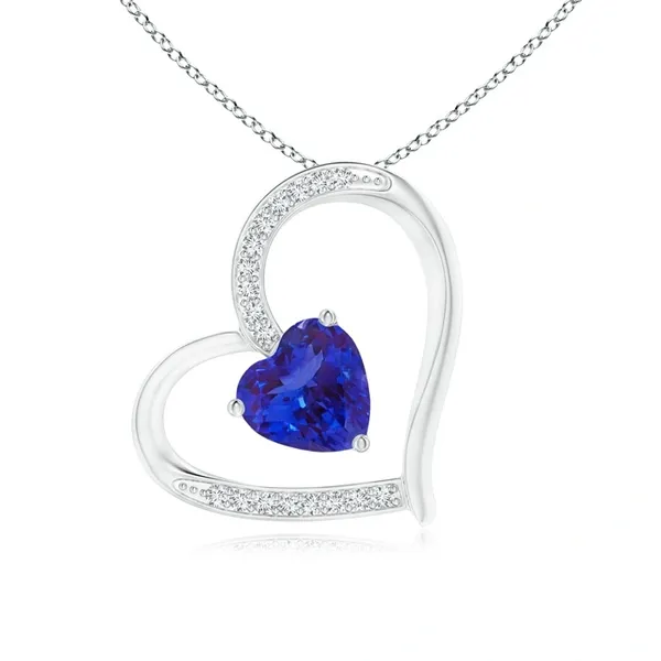 Blue_Tanzanite_925_Pure_Sterling_Silver_Heart_Tilted_Pendant