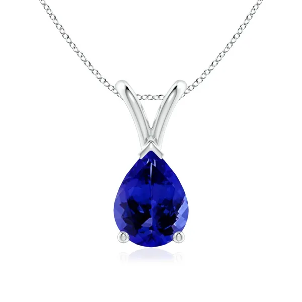 Blue_Tanzanite_925_Pure_Sterling_Silver_Pear_V-Bale_Pendant