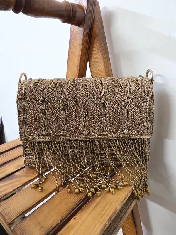 Antique_Bronze_Hand-Embroidered_Fringe_Clutch